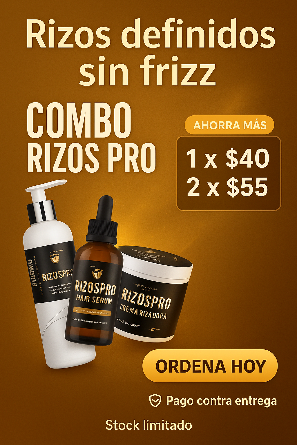 Combo Rizos Pro